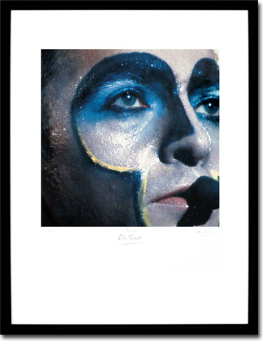 Peter Gabriel Plays Live, Album Cover. Framed Print