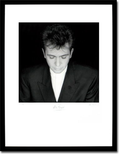 Peter Gabriel - Shaking The Tree, Album Cover. Framed Print